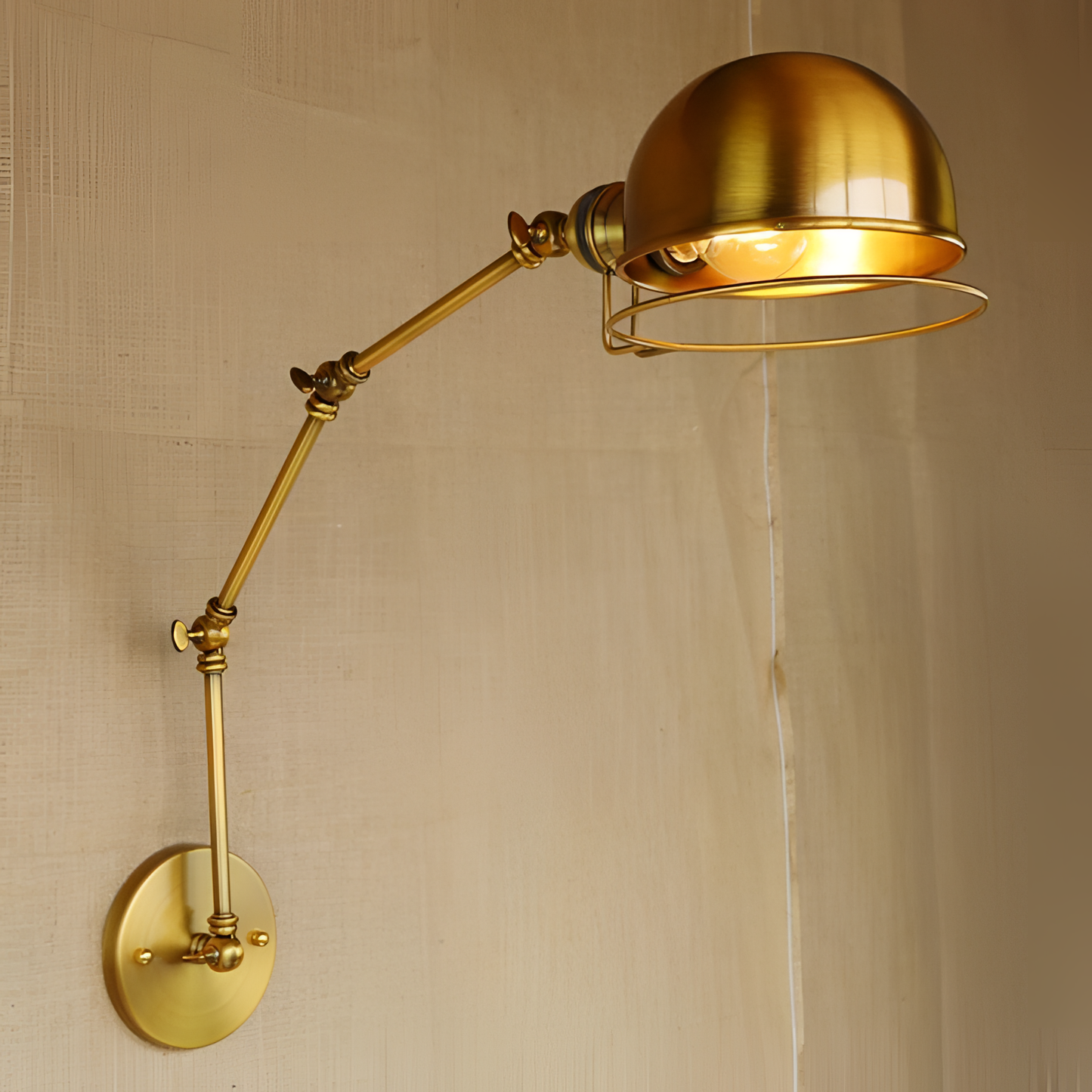 Amal Adjustable Iron Wall Lamp | Lighting | NordicAbode.com