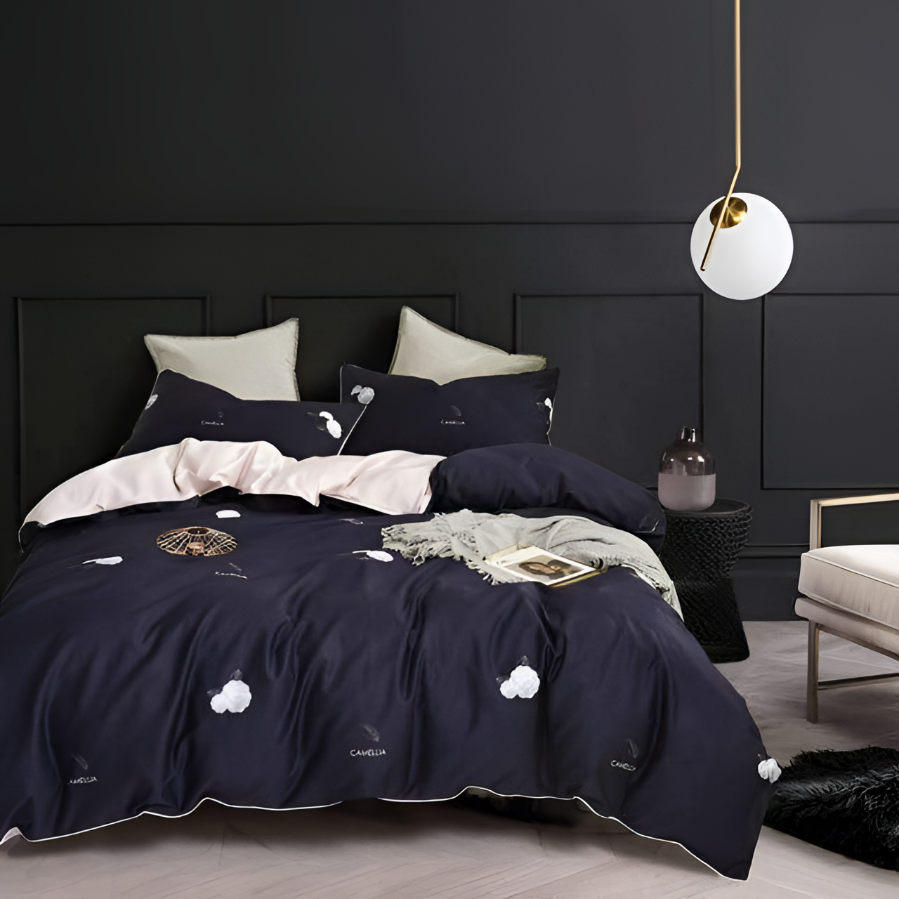 Cloud Modern Toile Duvet Cover Set | Bedding | NordicAbode.com