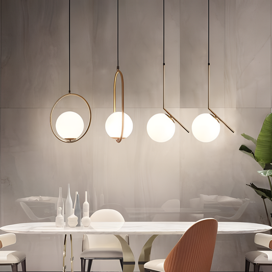 Skopta Modern Gold Pendant Light | Lighting | NordicAbode.com