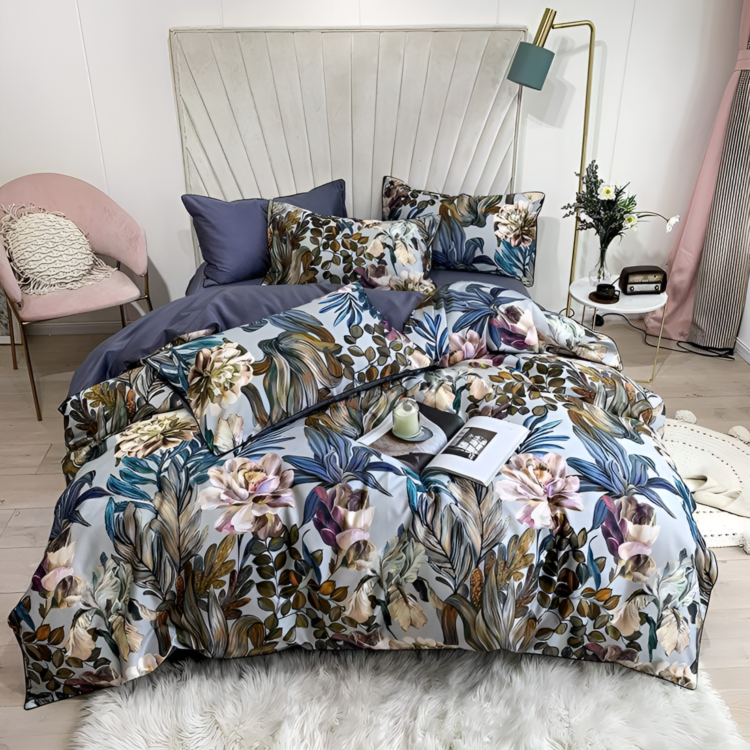 Havana Toile Duvet Cover Set | Bedding | NordicAbode.com