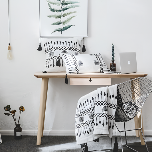 Geometric Boho Geometric Throw Collection | Throws | NordicAbode.com