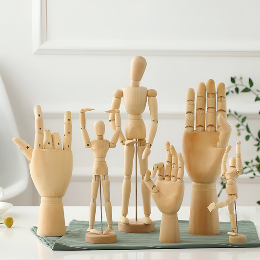 Adjustable Movable Mannequin Figurines for Home | Figurines | NordicAbode.com