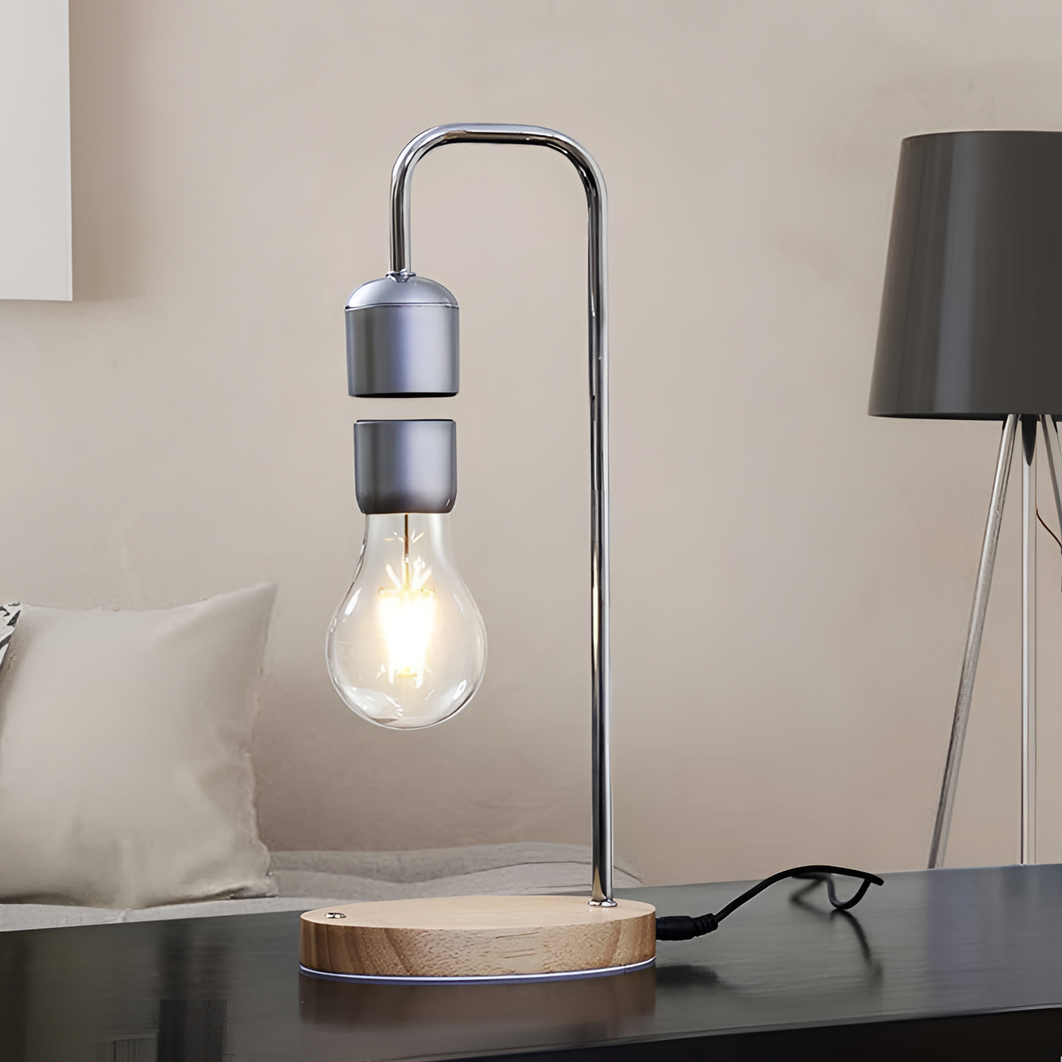 Tau Floating Magnetic Bulb Lamp | Lighting | NordicAbode.com