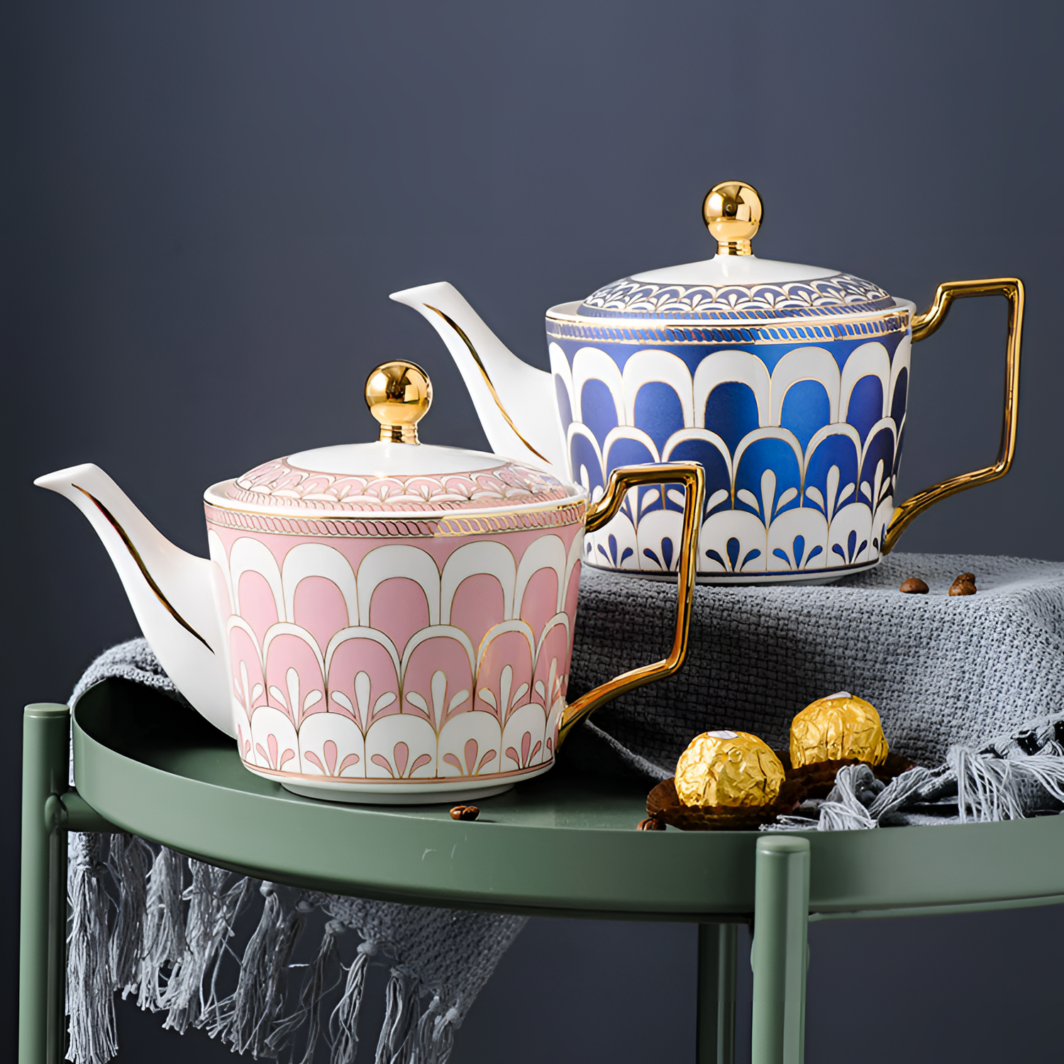 Jaquie Luxury Ceramic Teapot | Tableware | NordicAbode.com