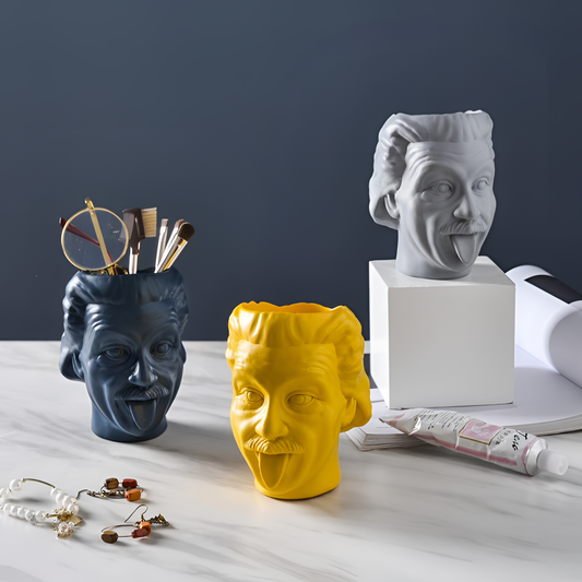 Einstein Modern Resin Einstein Vase | Vases | NordicAbode.com