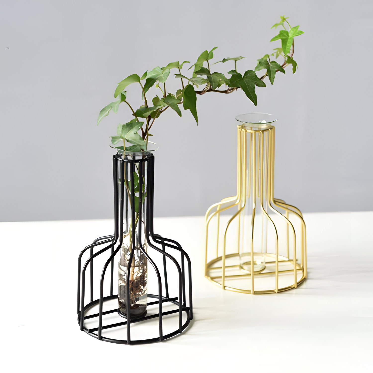 Gold Iron Tabletop Vase | Vases | NordicAbode.com