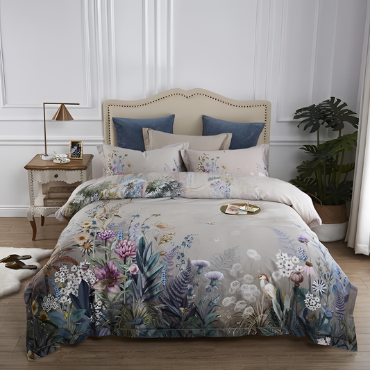 Miya Luxury Cotton Duvet Cover Set | Bedding | NordicAbode.com