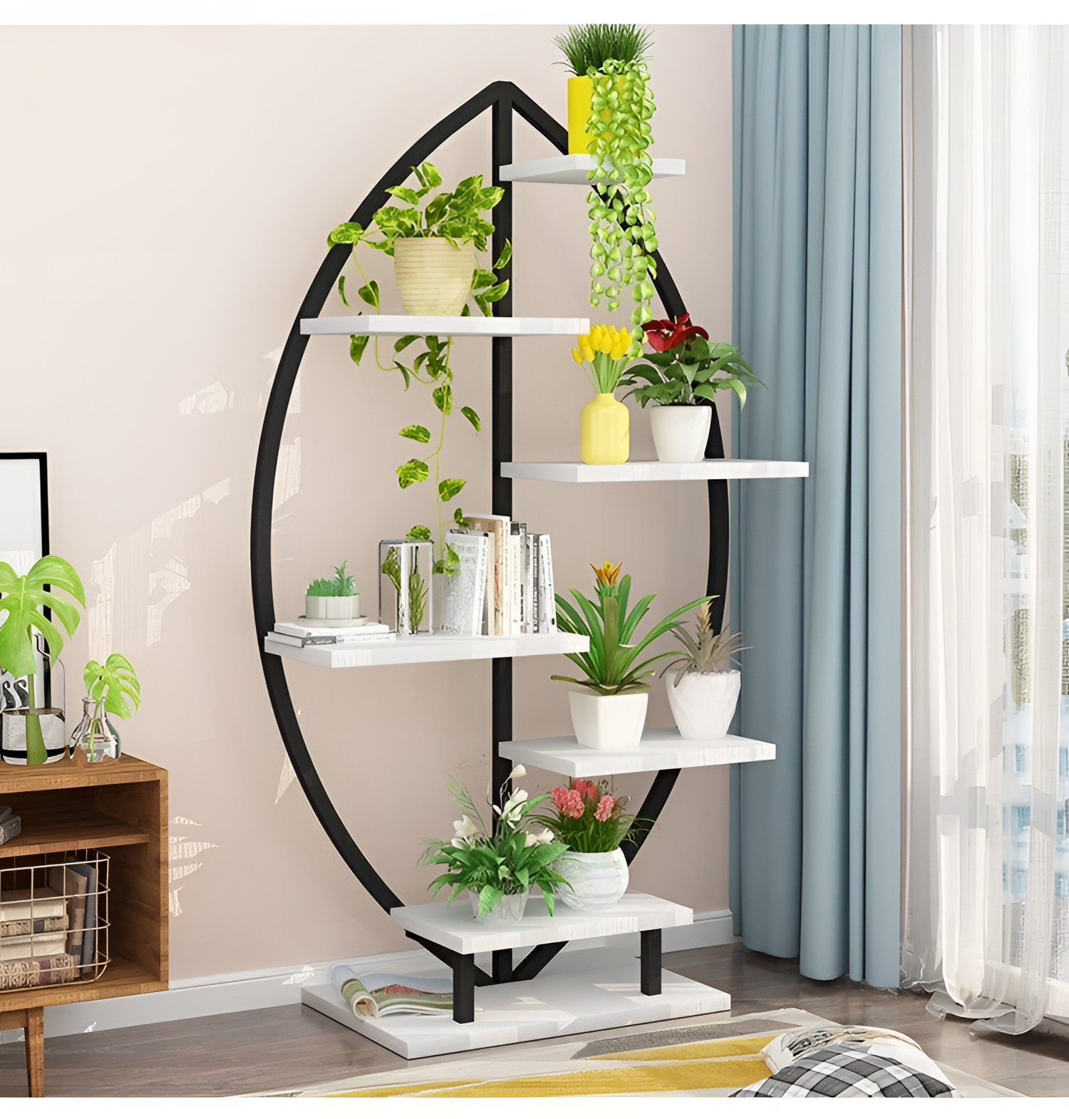 Alessia Modern Art Deco Planter Shelves | Planters | NordicAbode.com