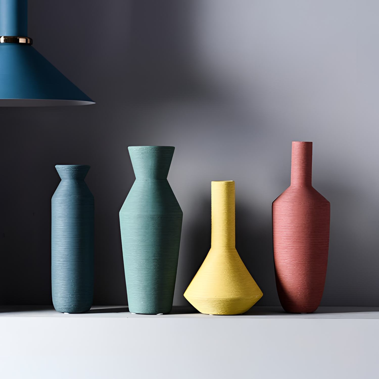 Nordic Geometric Ceramic Vase | Vases | NordicAbode.com