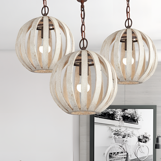 Rooney Rustic Hanging Cage Lamp | Lighting | NordicAbode.com