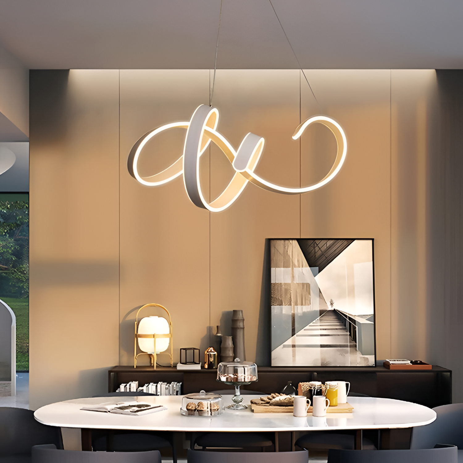 Modern Sleek LED Pendant Light | Lighting | NordicAbode.com