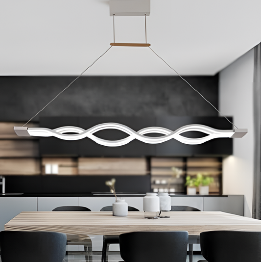 Merra Modern LED Wave Light Fixture | Lighting | NordicAbode.com