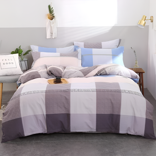 Blacken Modern Toile Duvet Cover Set | Bedding | NordicAbode.com