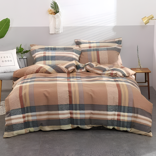 Burnana Modern Toile Duvet Cover Set | Bedding | NordicAbode.com