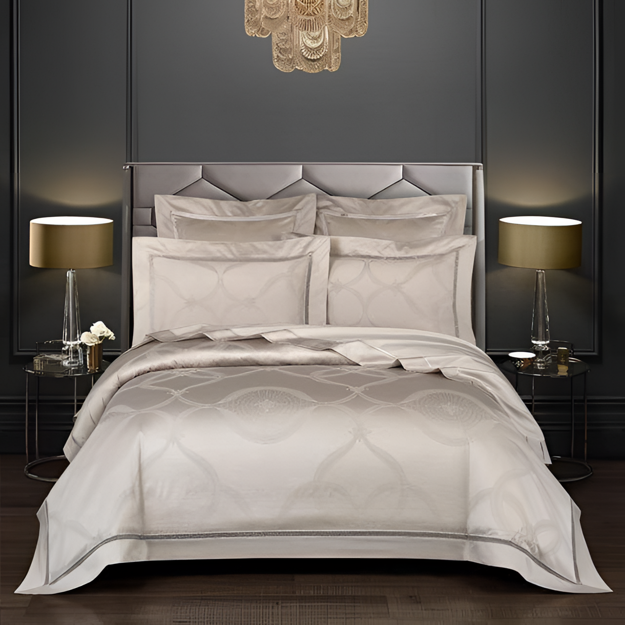 Arden Elegant Cotton Duvet Cover Set | Bedding | NordicAbode.com