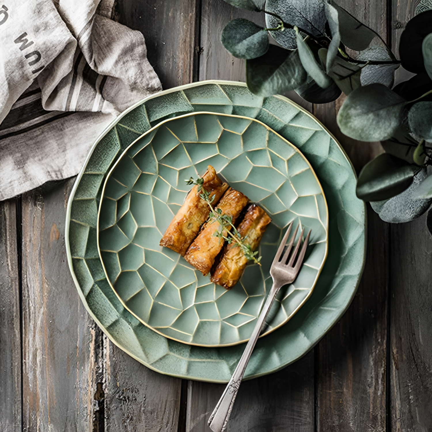 Rocky Mountain-Inspired Dinner Plates | Tableware | NordicAbode.com