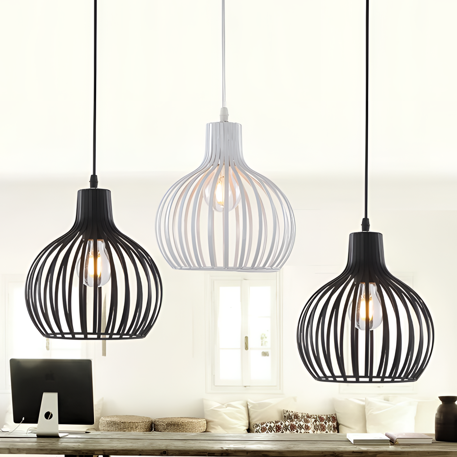 Gerard Elegant Cage Pendant Lamp | Lighting | NordicAbode.com