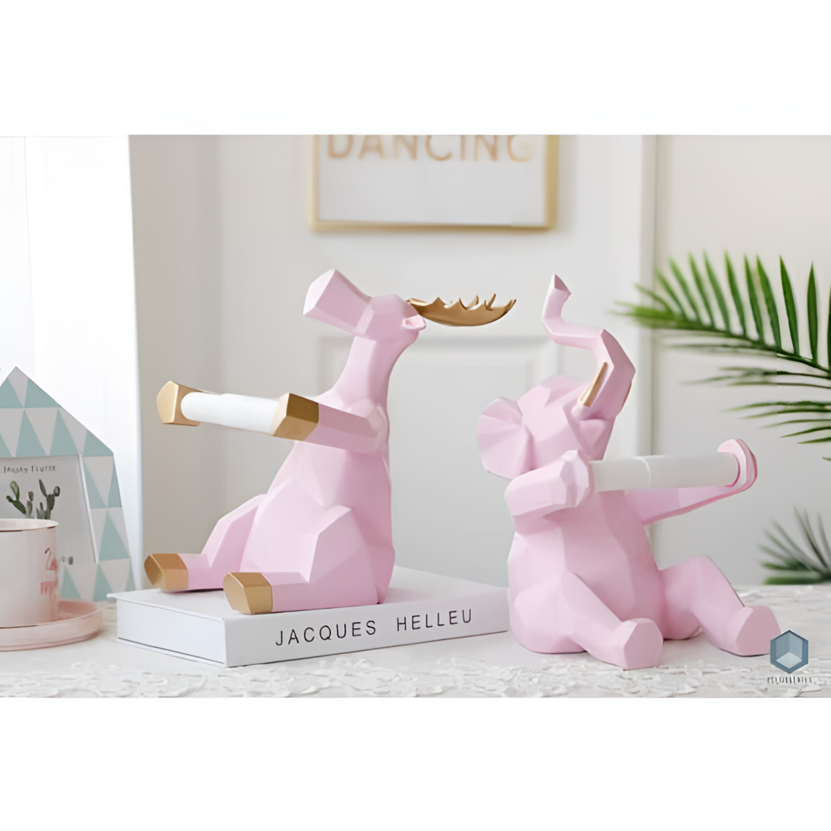 Jumbo Elephant Deer Tissue Holder | Decorative Accessories | NordicAbode.com