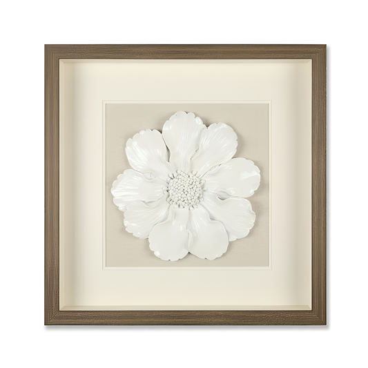 White Elegant White Luna Wall Decor | Wall Art | NordicAbode.com