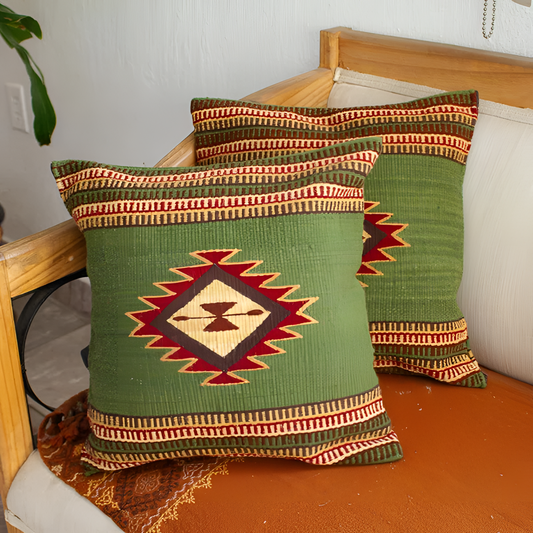 Handmade Traditional Zapotec Wool Cushion Covers | Cushion Covers | NordicAbode.com