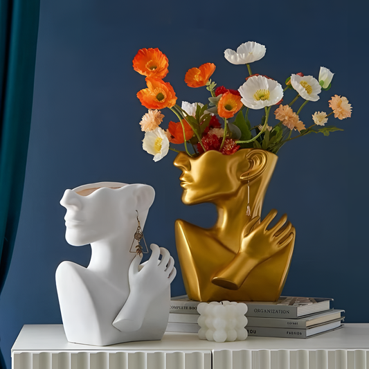 Lady Feminine Face Vase | Vases | NordicAbode.com