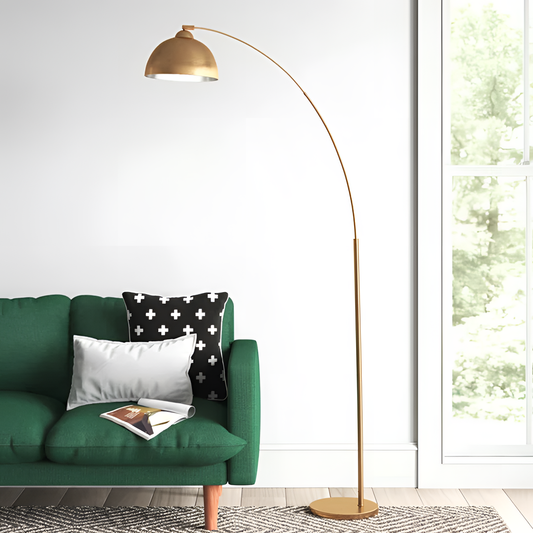 Pulaski Arched Floor Lamp - Easy Installation | Lighting | NordicAbode.com