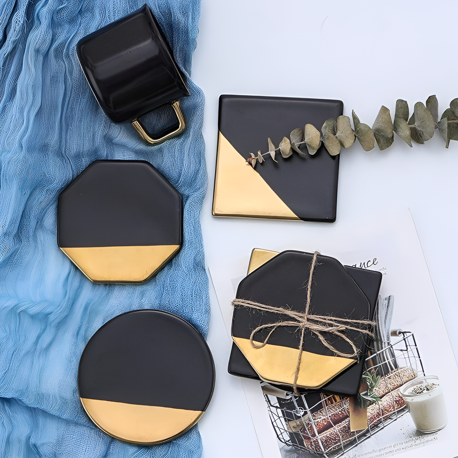 Onyx Coaster Collection | Tabletop | NordicAbode.com