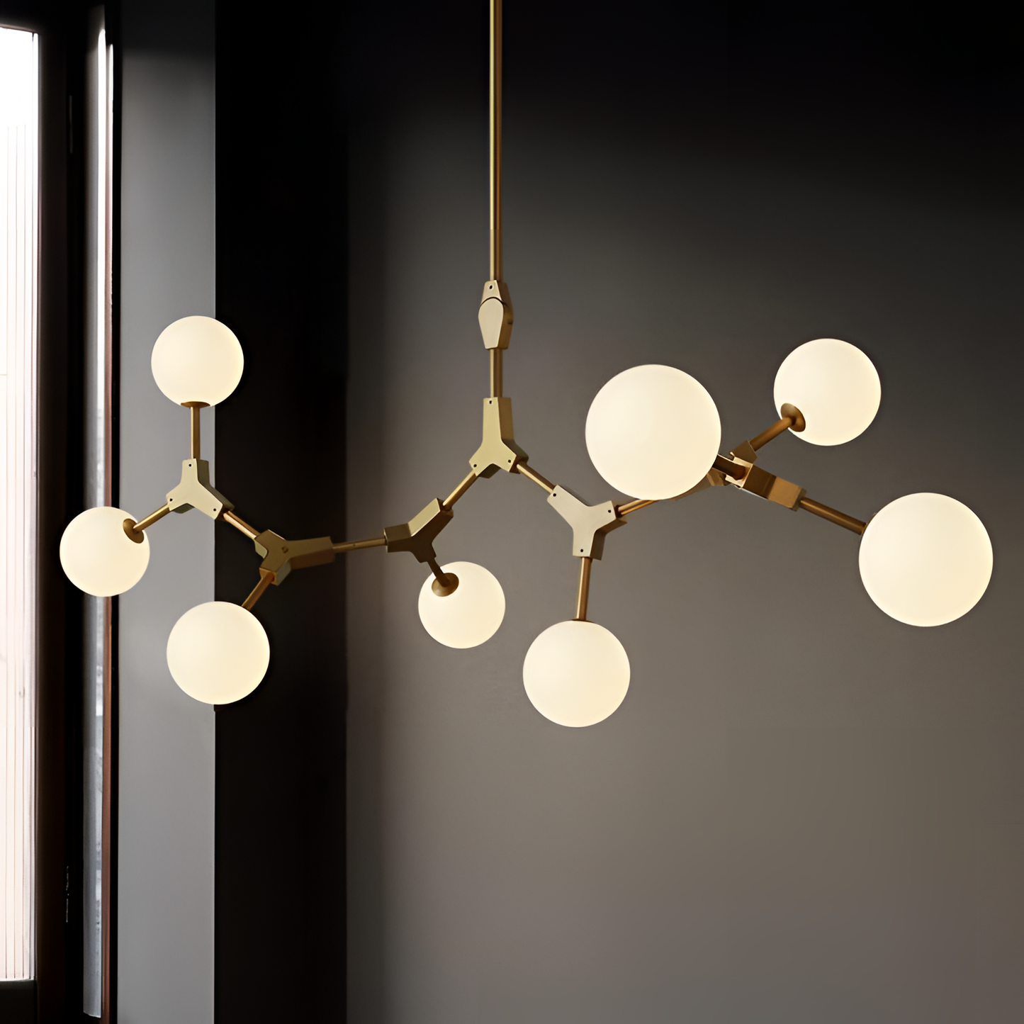 Golden Luxurious Golden Branch Pendant Light | Lighting | NordicAbode.com