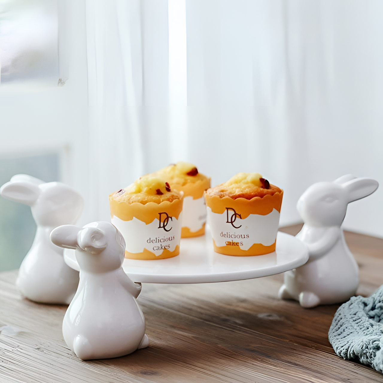 Bunny Ceramic Bunny Plate | Tableware | NordicAbode.com