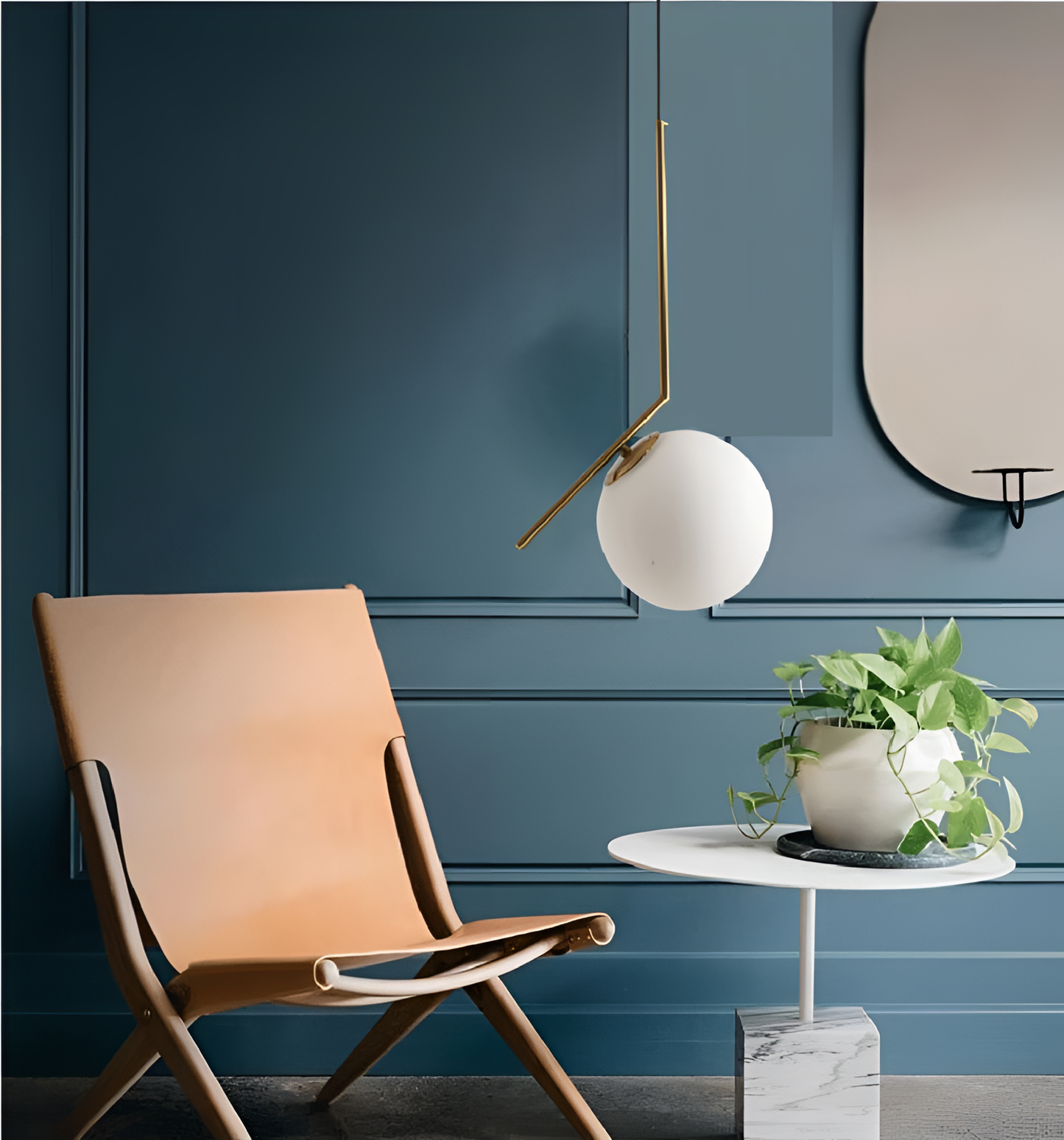 Moni Copper Glass Pendant Light | Lighting | NordicAbode.com