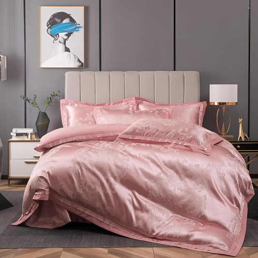 Carnation Luxury Egyptian Cotton Bedding Set | Bedding | NordicAbode.com