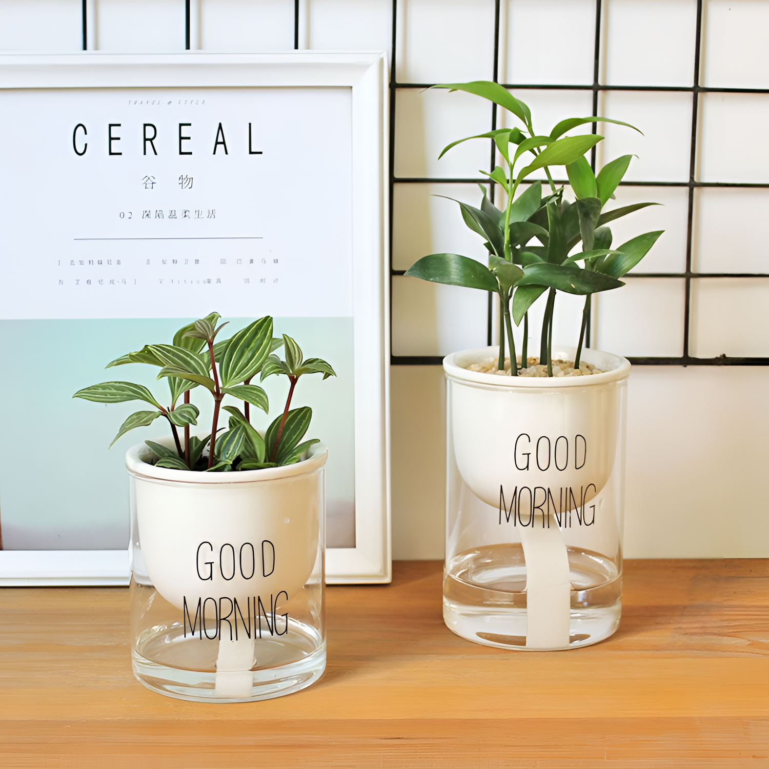 Automatic Modern Self-Watering Planter Pot | Planters | NordicAbode.com