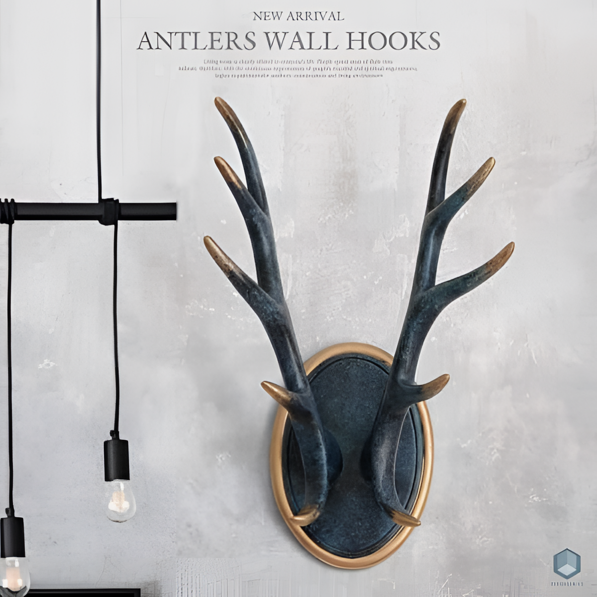 Antler Elegant Antler Wall Hooks | Hooks | NordicAbode.com