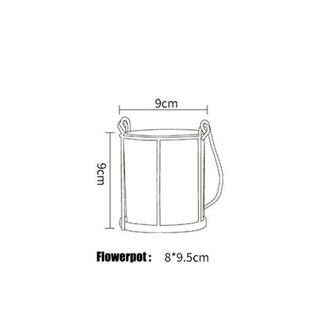 Pot In Golden Basket - Nordic Side - 