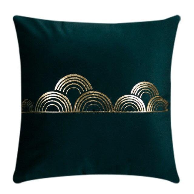 Gold Pineapple Cushion Covers - Nordic Side - 