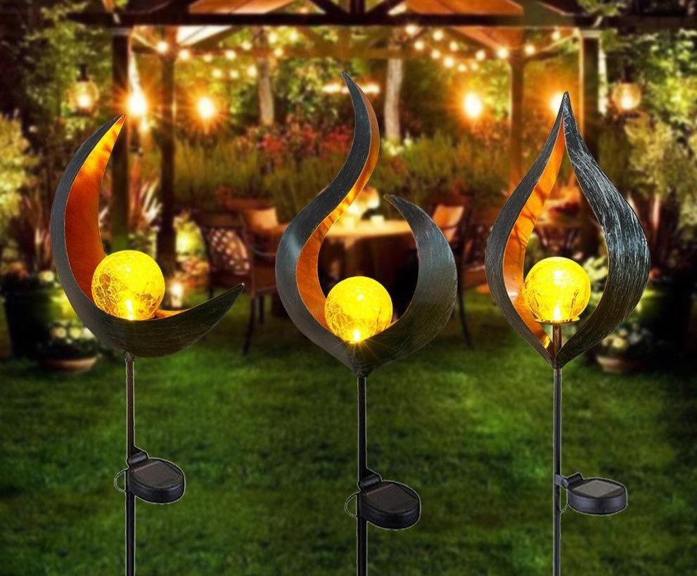 LED Artificial Flame Garden Light - Nordic Side - 