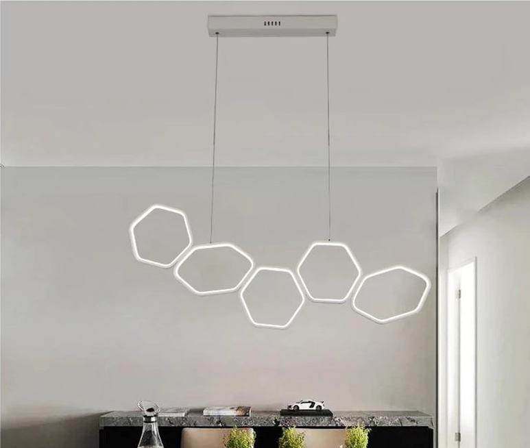 Jocasta - Art Deco LED Geometric Chandelier - Nordic Side - art deco-lamp, art-deco, best-selling-lights, chandelier, feed-cl0-over-80-dollars, feed-cl1-lights-over-80-dollars, geometric, geo