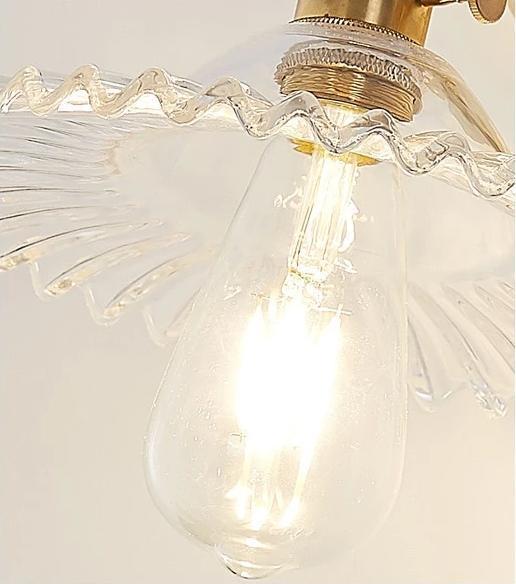 Vintage Glass Wall Light - Nordic Side - 