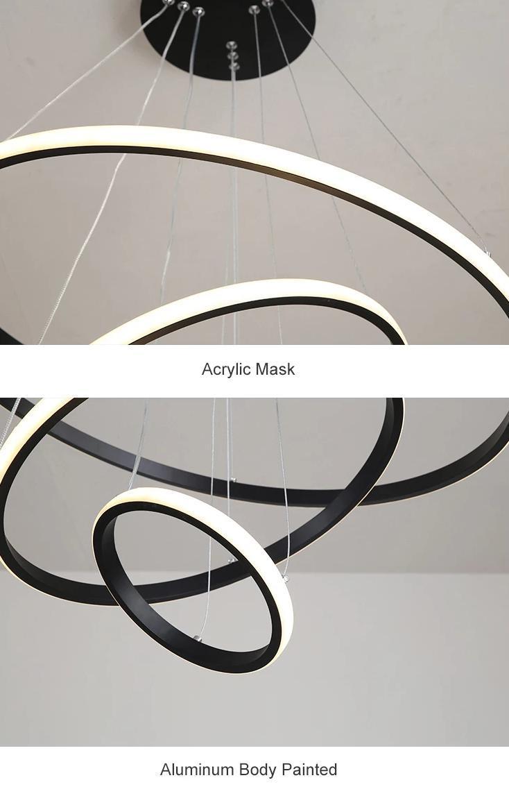 Circles Chandelier - Nordic Side - 