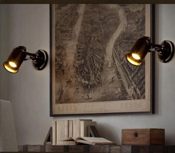 Mont - Modern Industrial Adjustable Wall Lamp - Nordic Side - 03-25, modern-farmhouse, modern-farmhouse-lighting, us-ship