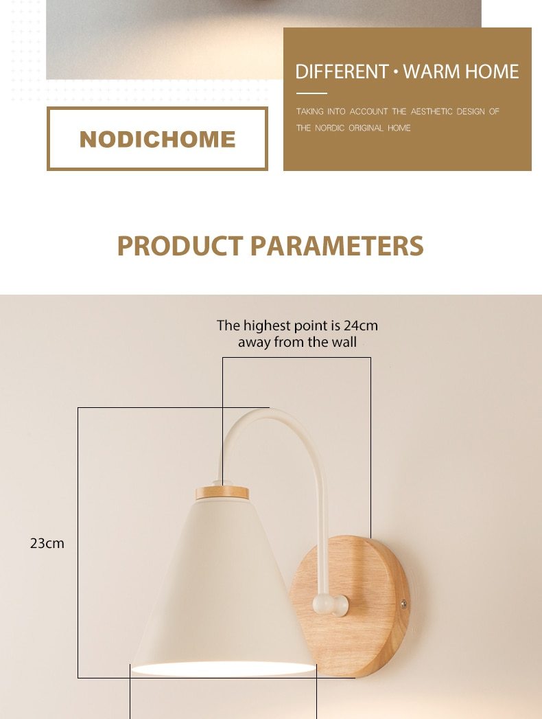 Greer - Modern Nordic Wall Lamp - Nordic Side - 05-13, feed-cl1-lights-over-80-dollars, modern-lighting, modern-pieces