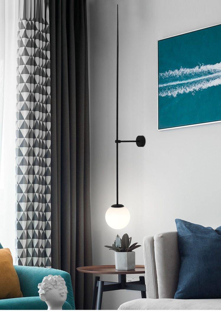 Droplet - Nordic Side - orb, walllamp