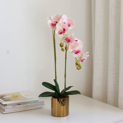 Gold Vase with Orchids - Nordic Side - 