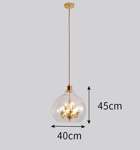 Antique Nordic Pendant Light - Nordic Side - 