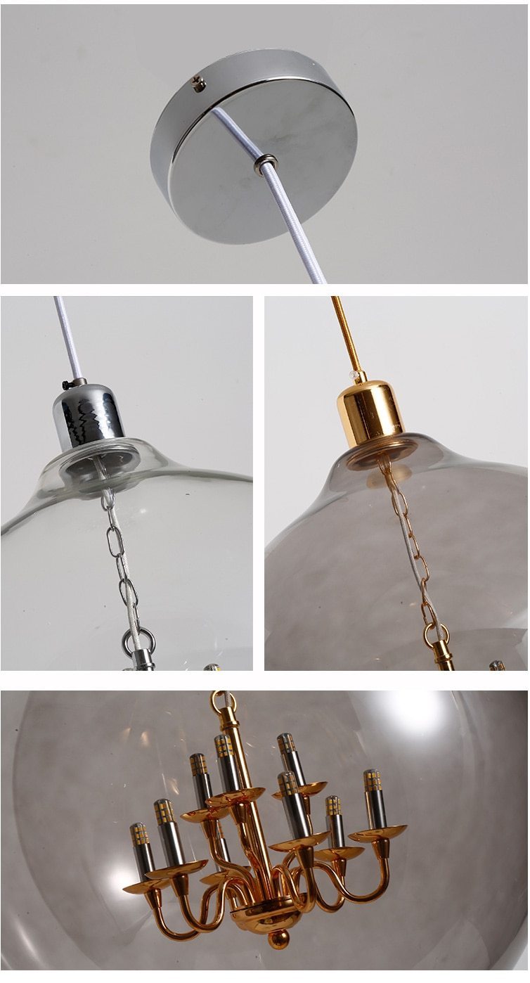 Antique Nordic Pendant Light - Nordic Side - 