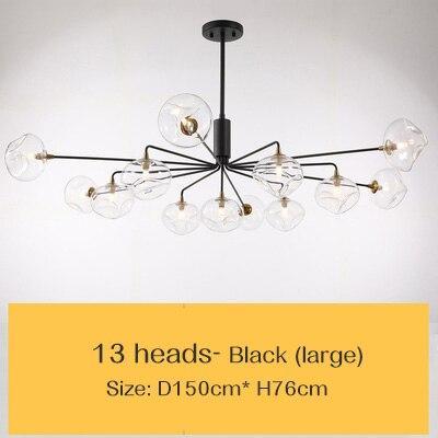 Nordic Natural Glass Chandelier - Nordic Side - 