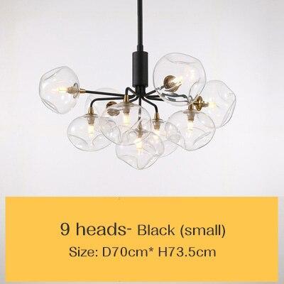 Nordic Natural Glass Chandelier - Nordic Side - 