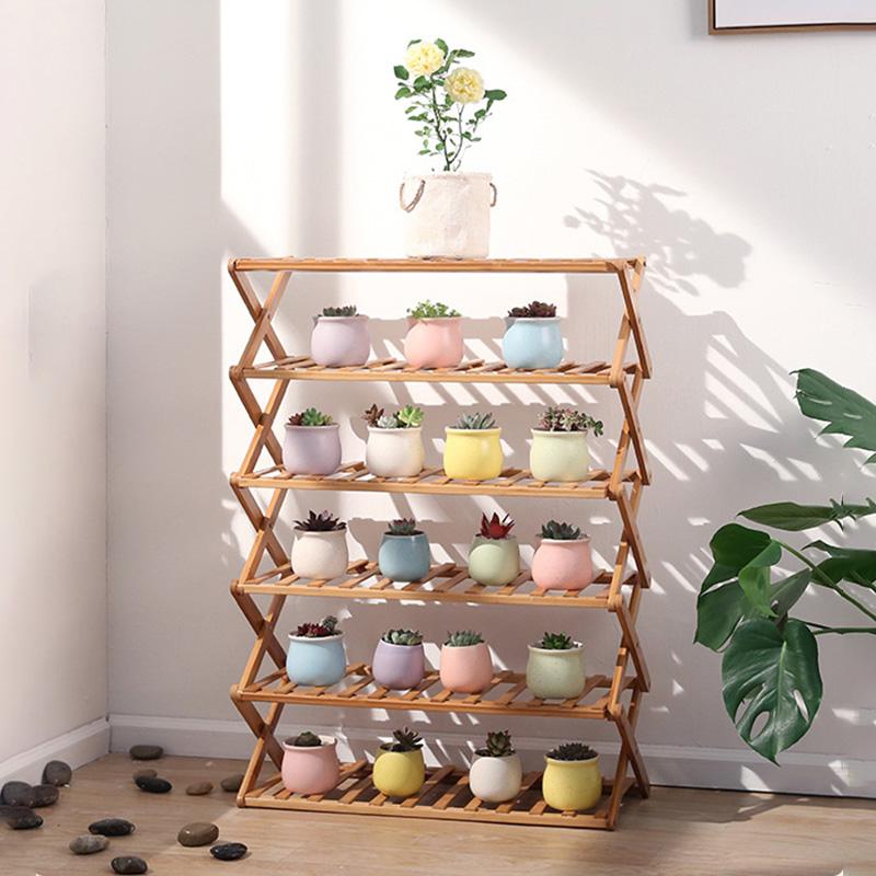 Danica - Bamboo Multi-Level Shoe Rack - Nordic Side - 11-26, furniture, modern-farmhouse