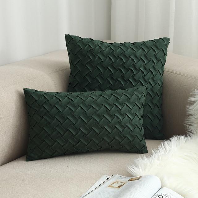 Nouvel - Hand Woven Nordic Style Pillow Case - Nordic Side - 02-12, modern-pieces