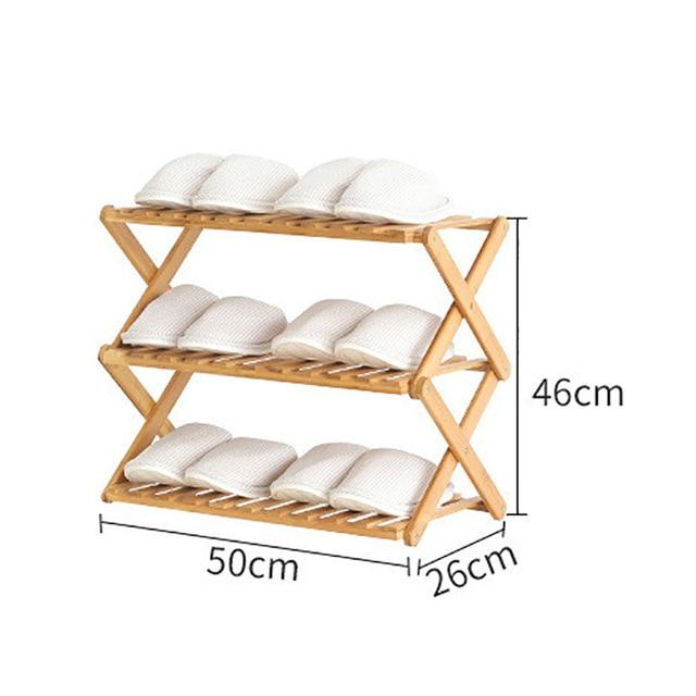 Danica - Bamboo Multi-Level Shoe Rack - Nordic Side - 11-26, furniture, modern-farmhouse